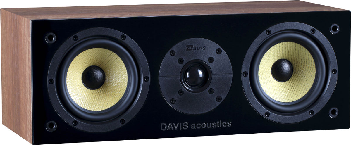 Enceintes centrales Davis Acoustics Balthus 10 Noyer