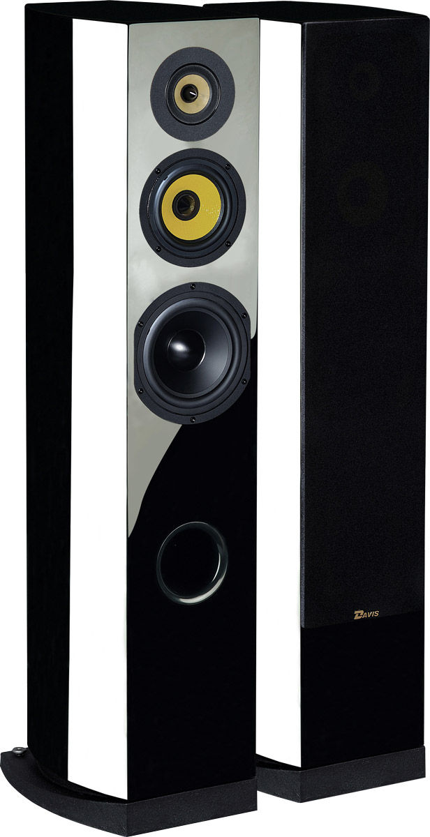 Enceintes colonne Davis Acoustics Cezanne HD Noir laqué