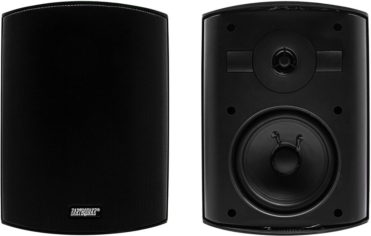 Enceintes d'extérieur Earthquake AWS-502B Noir (la paire)