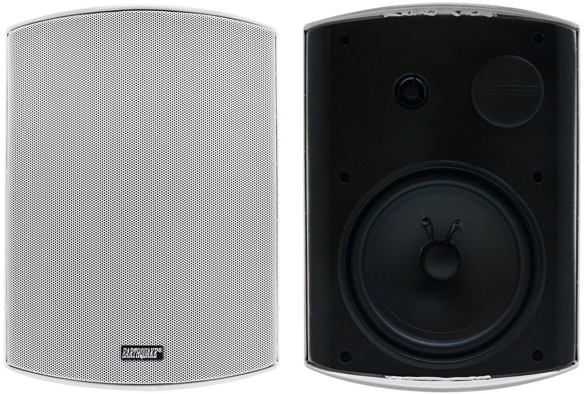 Enceintes d'extérieur Earthquake AWS-602 Blanc (la paire)