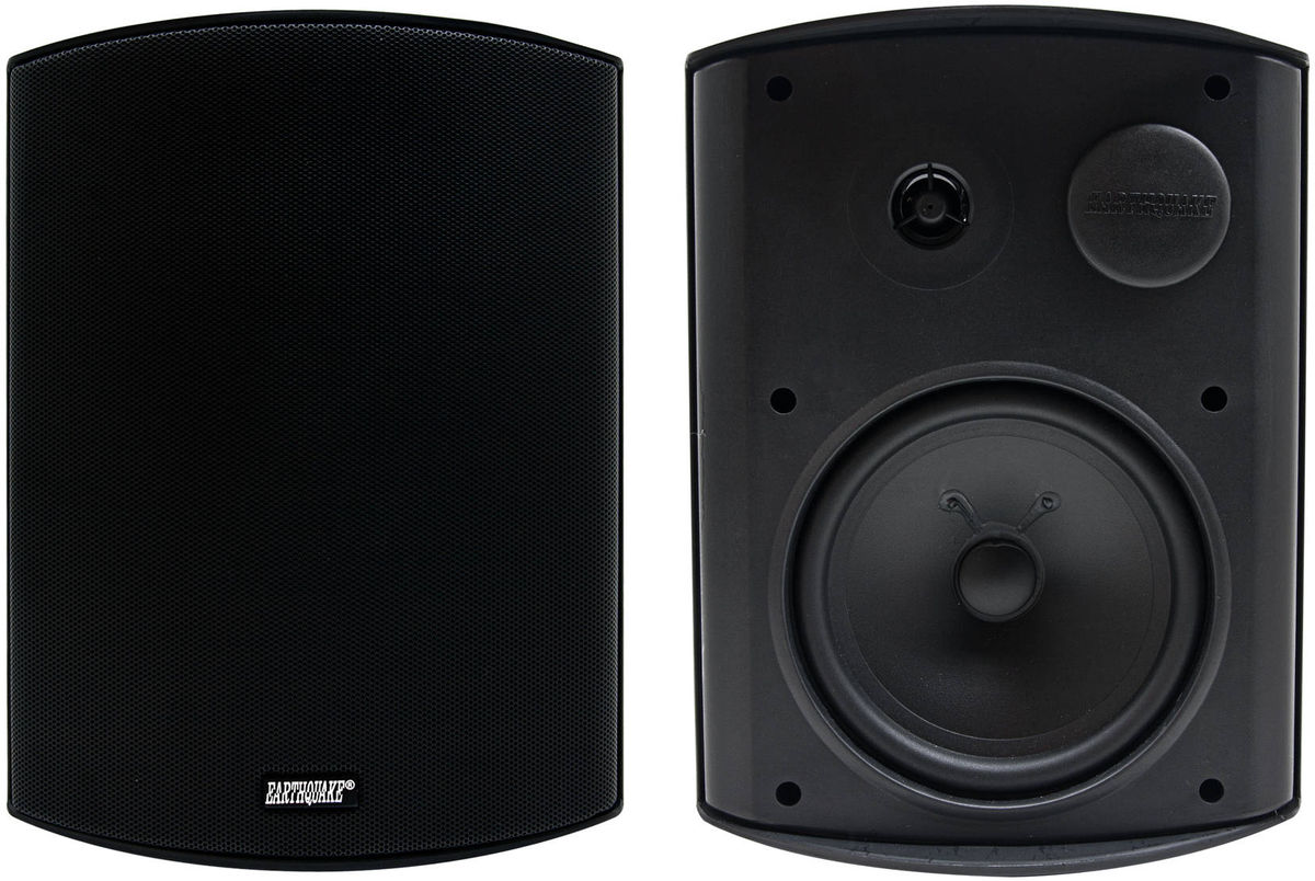 Enceintes d'extérieur Earthquake AWS-602 Noir (la paire)
