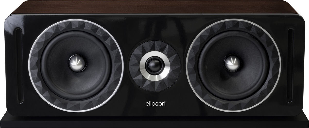 Enceintes centrales Elipson Prestige Facet 14C Noyer