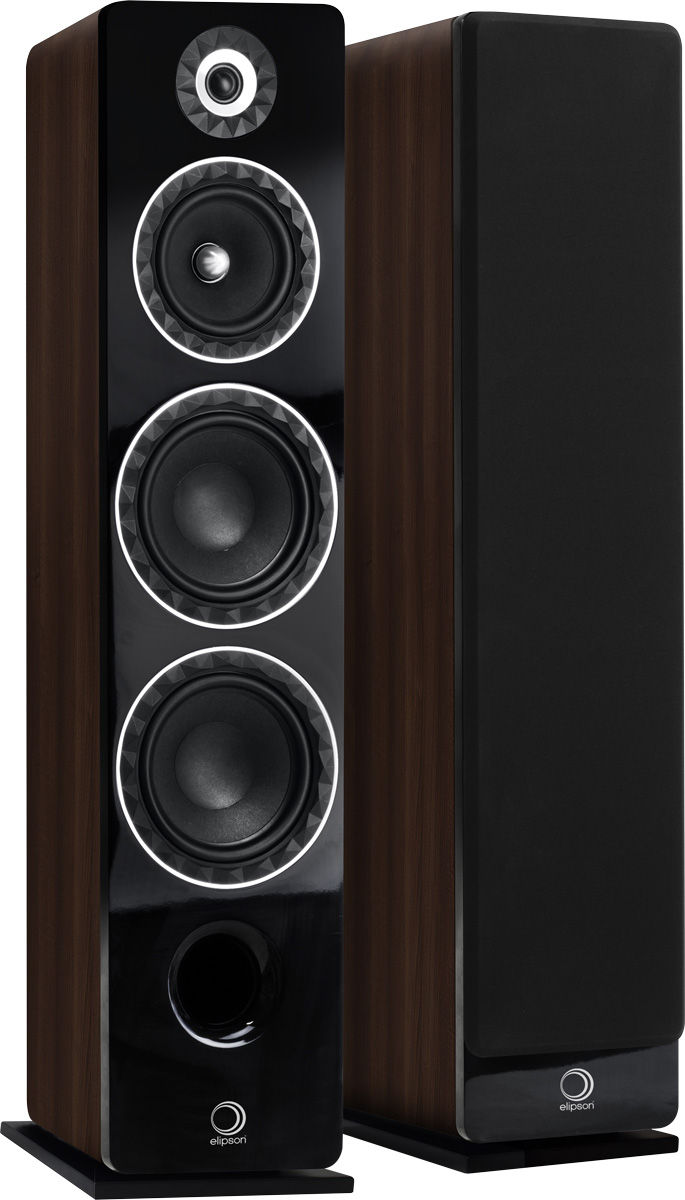 Enceintes colonne Elipson Prestige Facet 24F Noyer