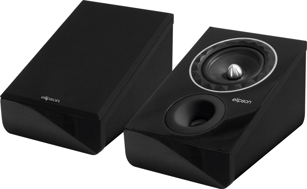 Enceintes Atmos Elipson Prestige Facet 6 ATM Noir (la paire)