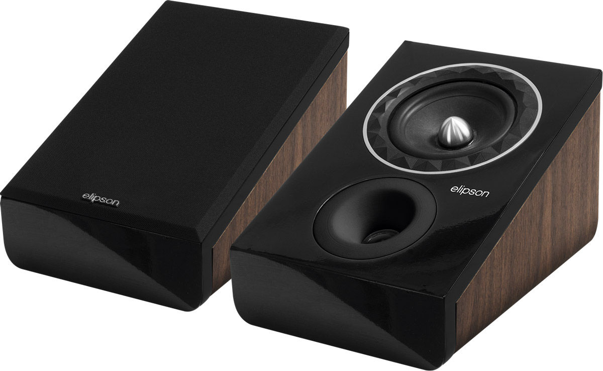 Enceintes Atmos Elipson Prestige Facet 6 ATM Noyer (la paire)