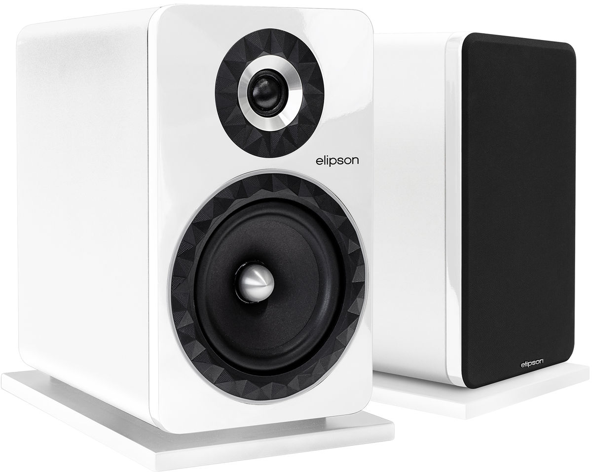 Enceintes compactes Elipson Prestige Facet 8B Blanc