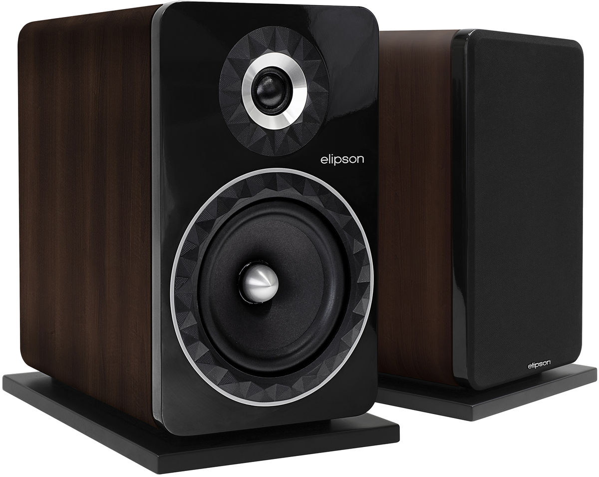 Enceintes compactes Elipson Prestige Facet 8B Noyer