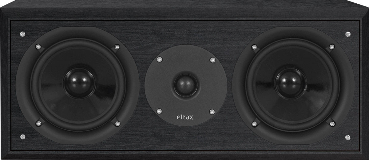 Enceintes centrales Eltax Monitor Centre Noir