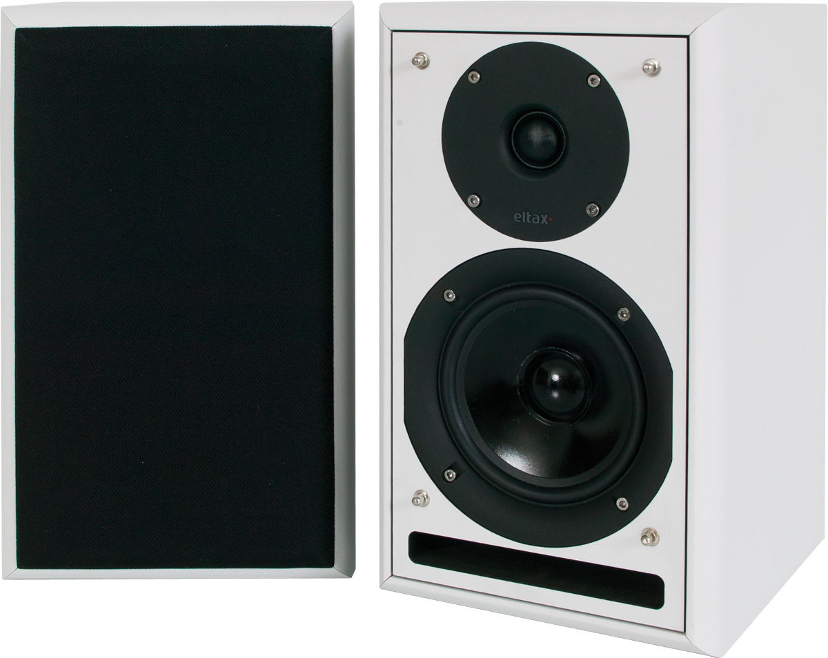 Enceintes connectées hi-fi Eltax Monitor III BT Phono Blanc