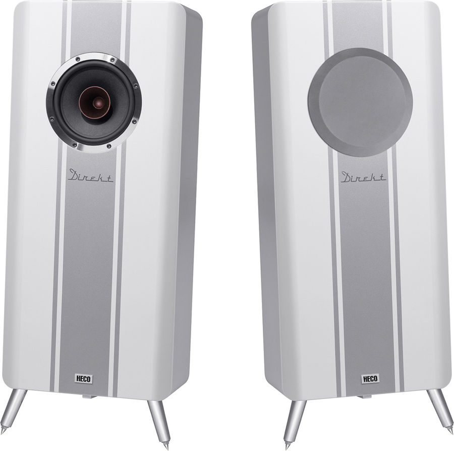 Enceintes colonne Heco Direkt Einklang Blanc