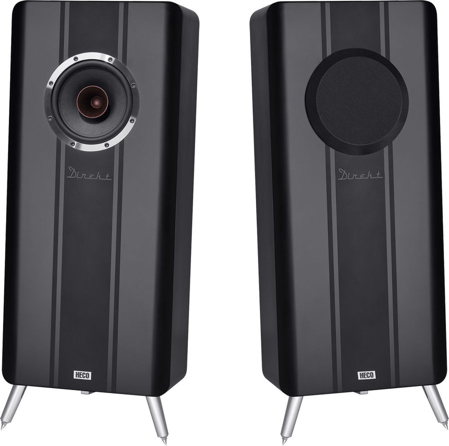 Enceintes colonne Heco Direkt Einklang Noir