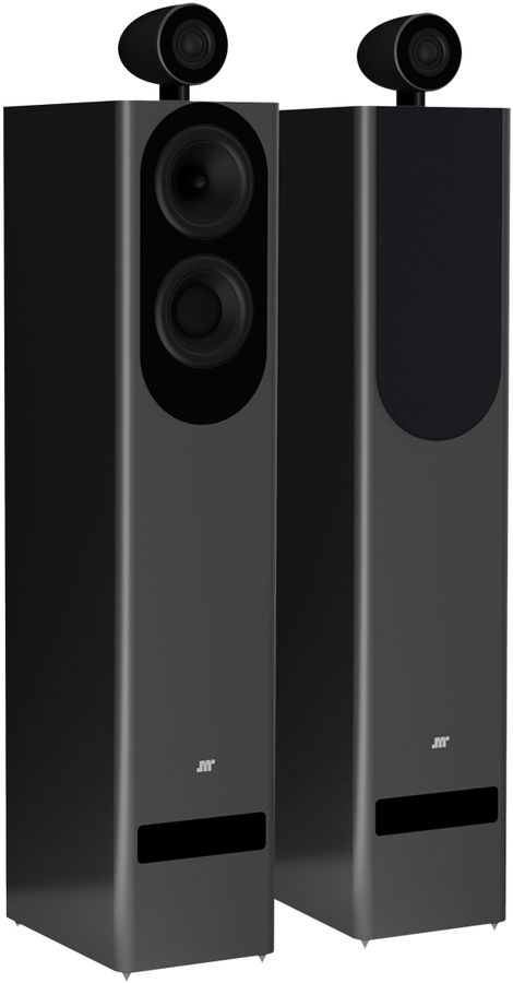 Enceintes colonne Jean-Marie Reynaud Cantabile Jubilé Gris Anthracite