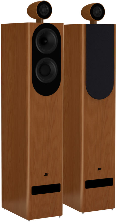 Enceintes colonne Jean-Marie Reynaud Cantabile Jubilé Aniégré Teinté