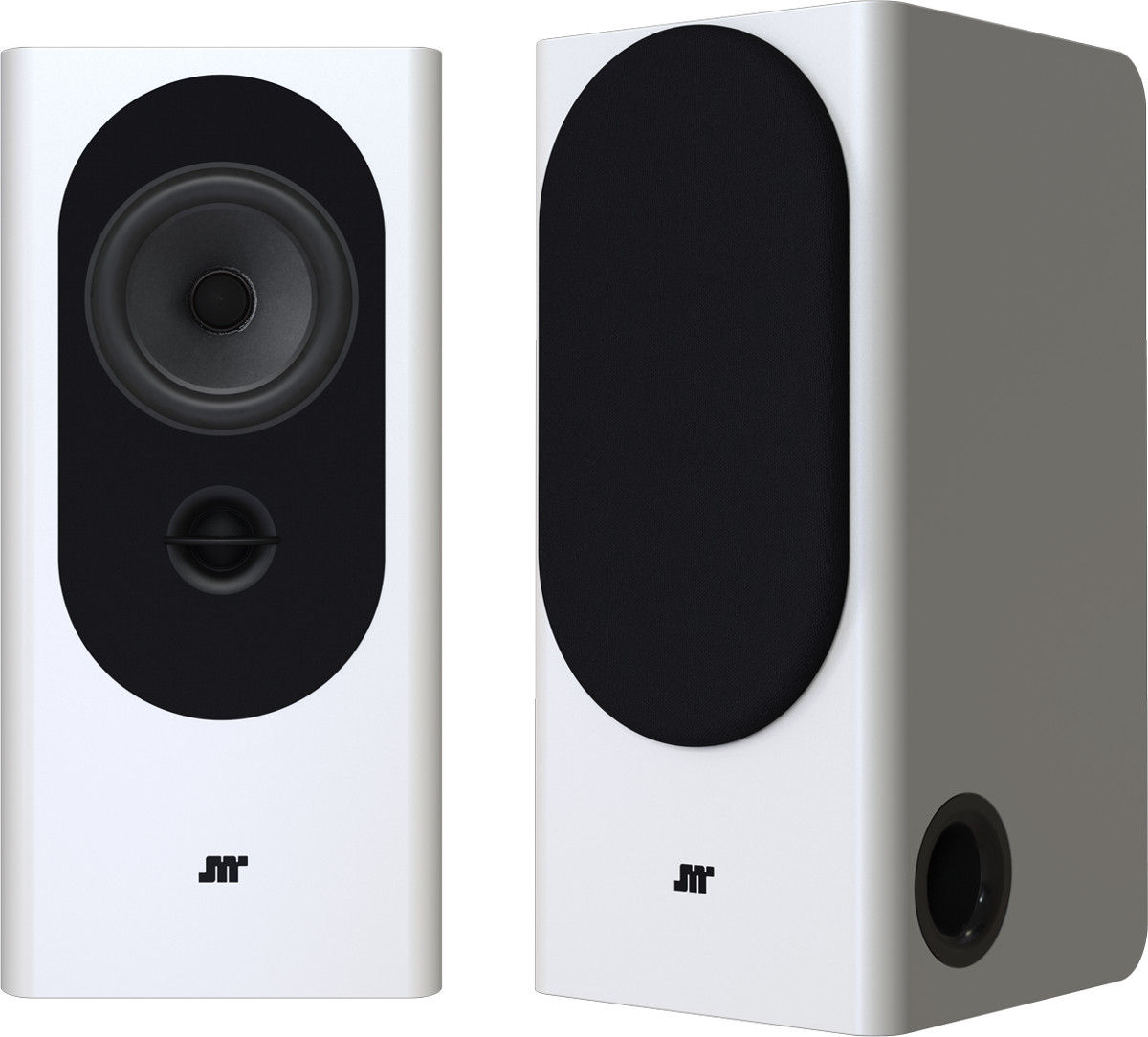 Enceintes compactes Jean-Marie Reynaud Folia Jubilee Blanc perle