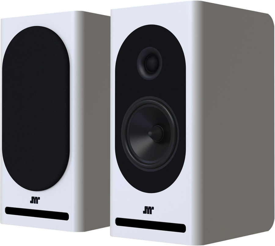 Enceintes compactes Jean-Marie Reynaud Lucia Blanc Perle