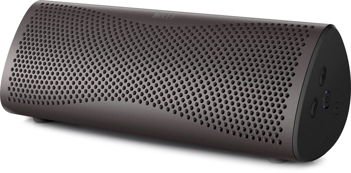 Enceintes Bluetooth portables KEF Muo Gris foncé