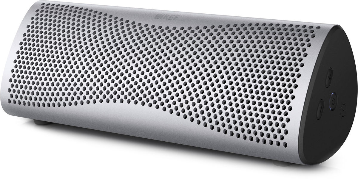 Enceintes Bluetooth portables KEF Muo Silver