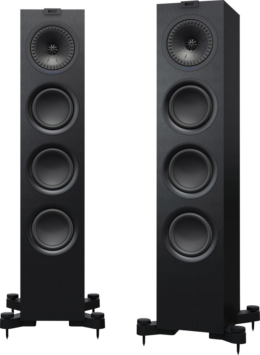 Enceintes colonne KEF Q550 Noir