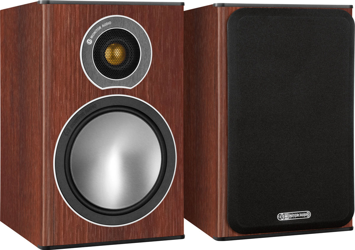 Enceintes compactes Monitor Audio Bronze 1 Bois de Rose