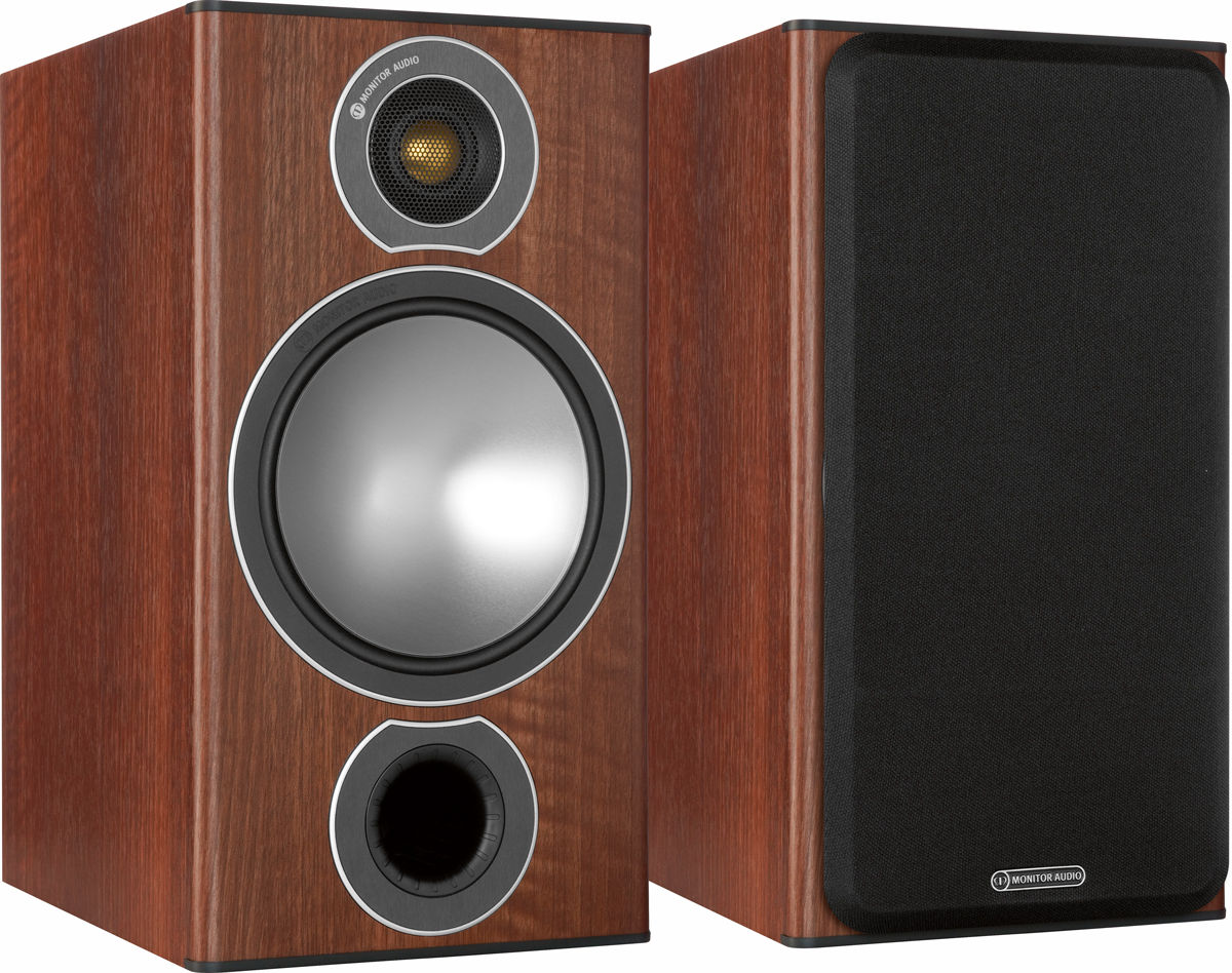 Enceintes compactes Monitor Audio Bronze 2 Bois de Rose