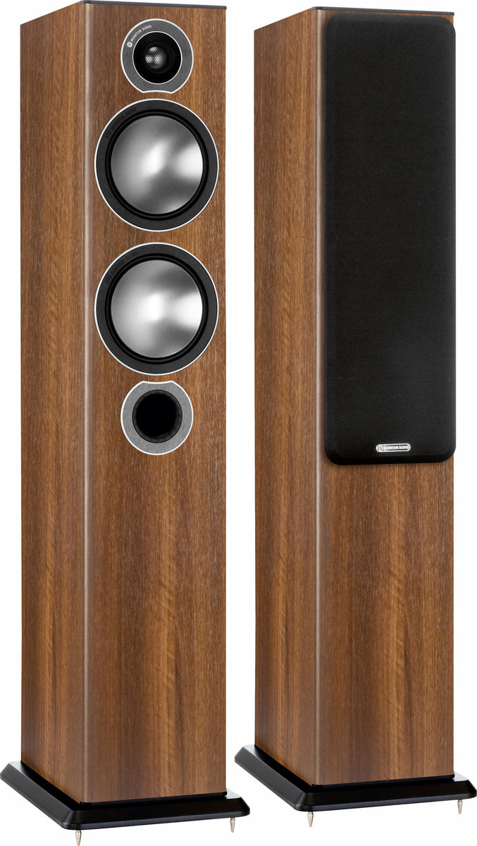 Enceintes colonne Monitor Audio Bronze 5 Noyer