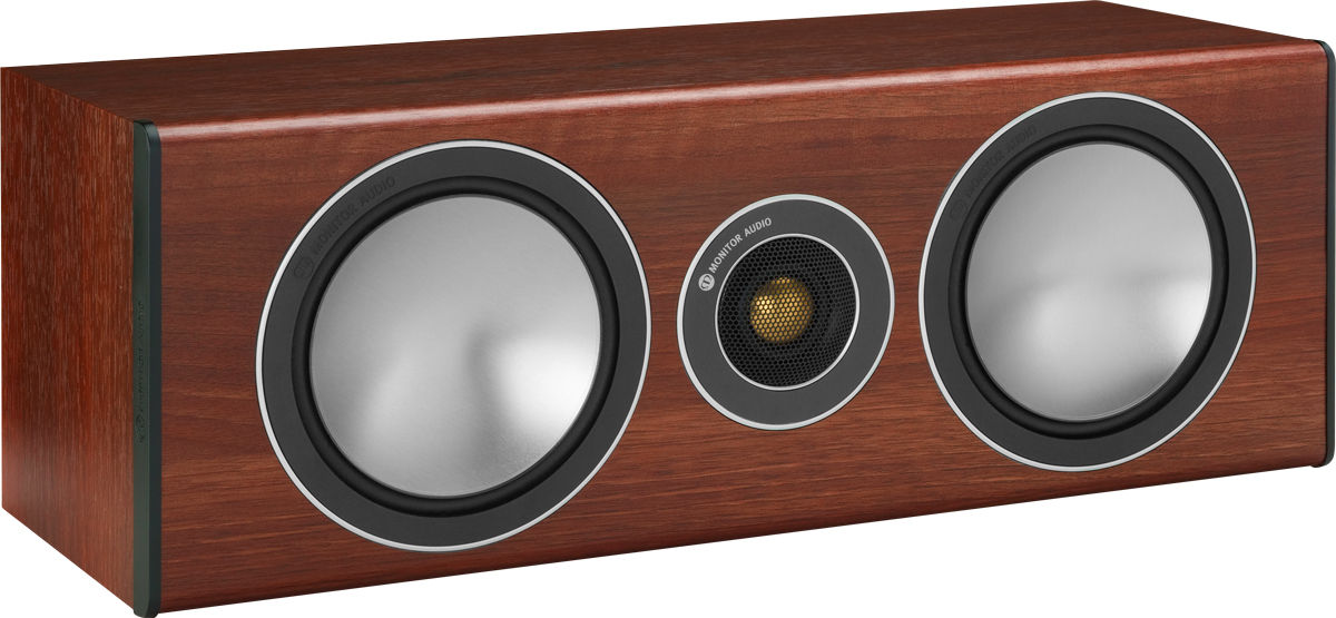 Enceintes centrales Monitor Audio Bronze Centrale Bois de Rose