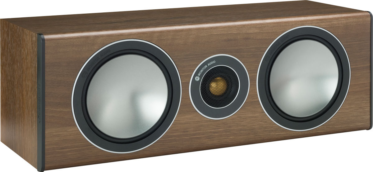 Enceintes centrales Monitor Audio Bronze Centrale Noyer