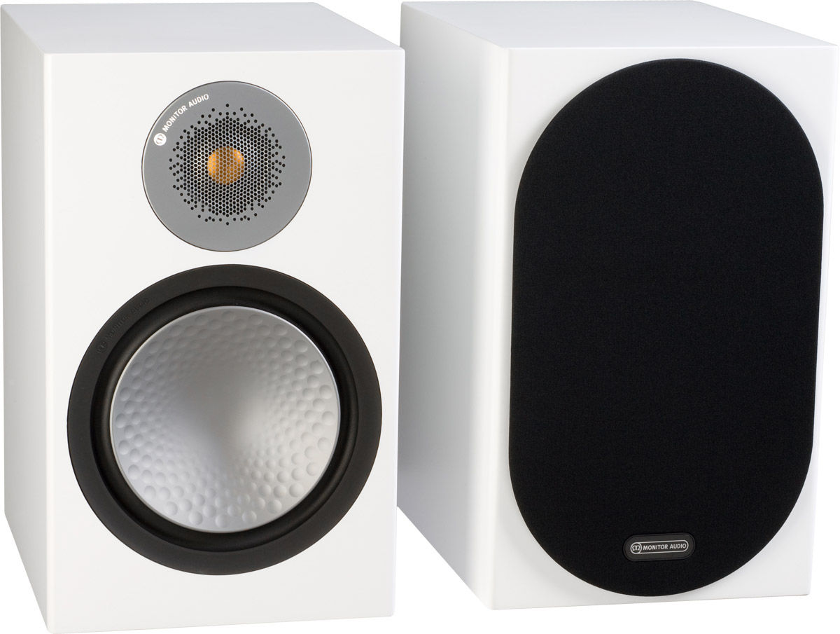 Enceintes compactes Monitor Audio Silver 100 Blanc mat