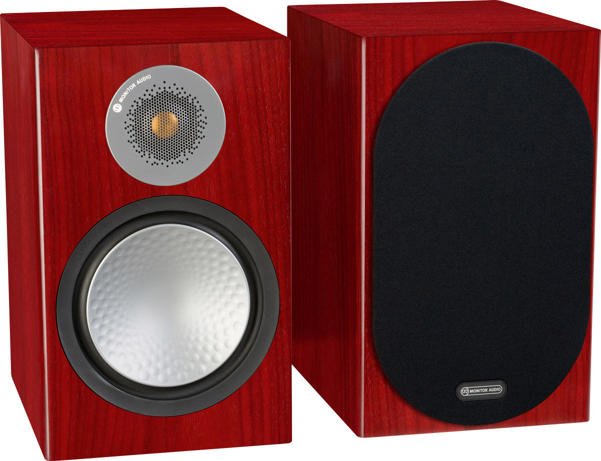 Enceintes compactes Monitor Audio Silver 100 Bois de rose