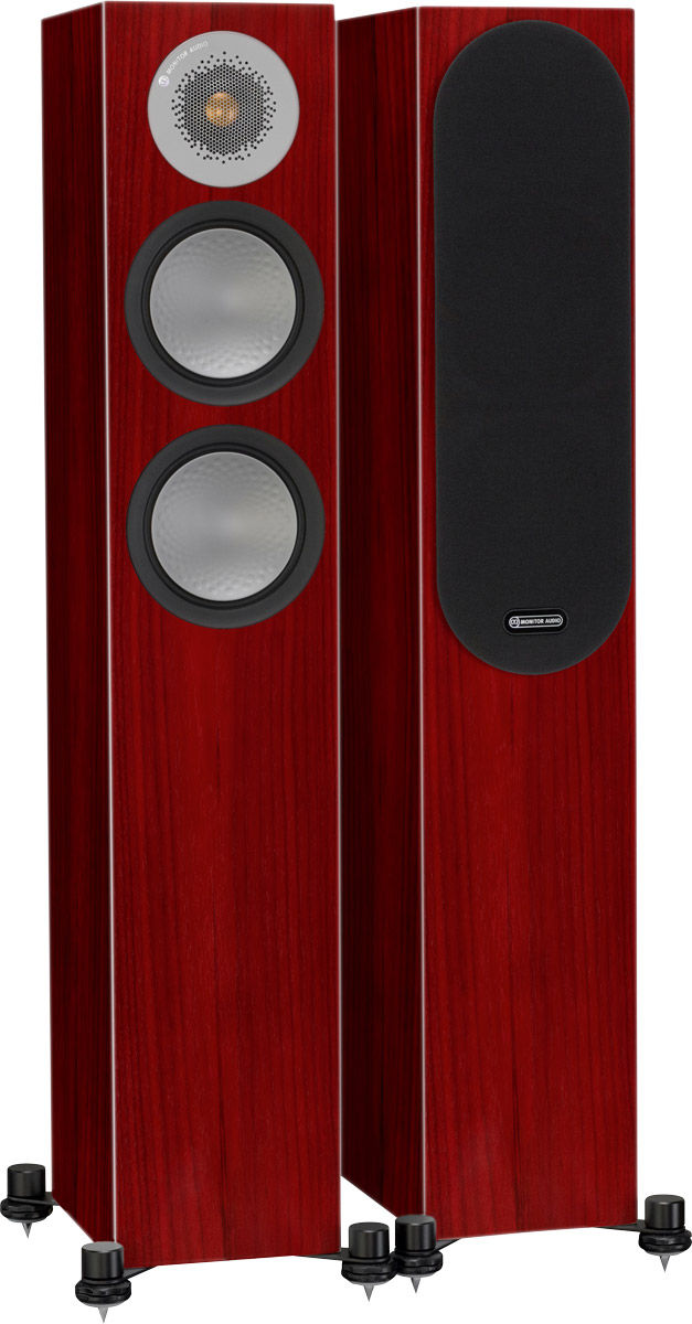 Enceintes colonne Monitor Audio Silver 200 Bois de rose