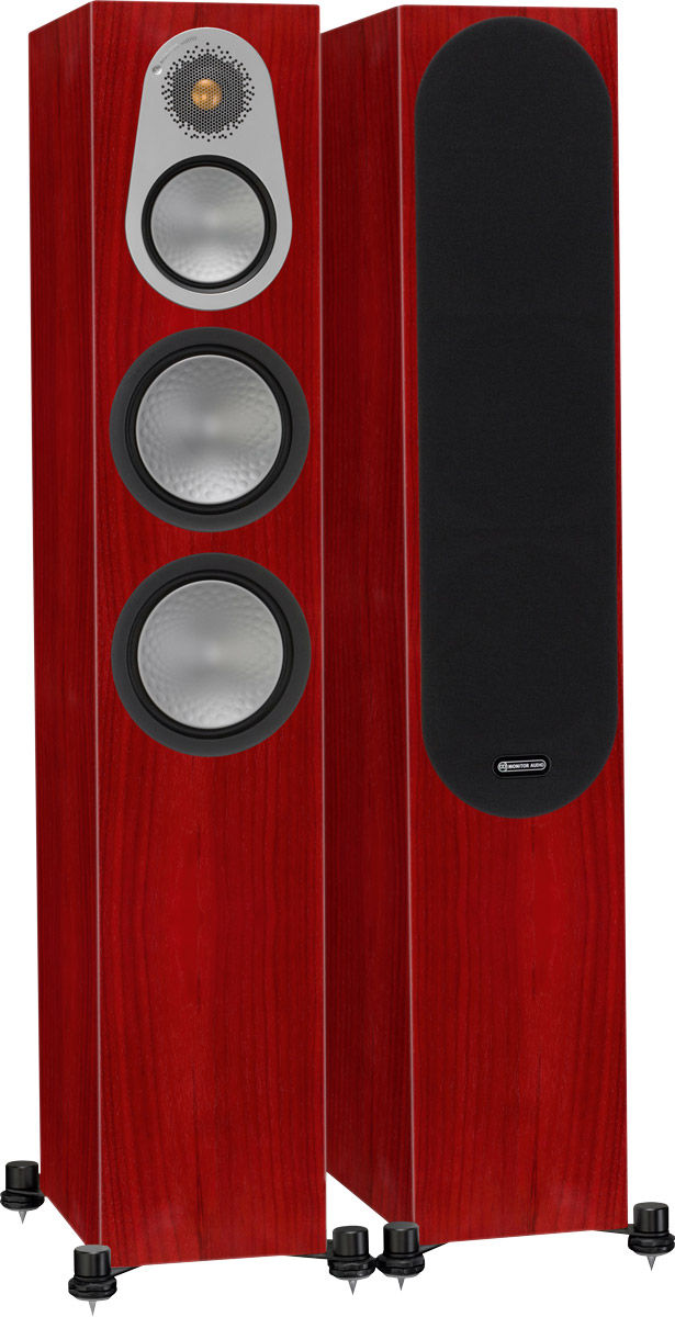 Enceintes colonne Monitor Audio Silver 300 Bois de rose