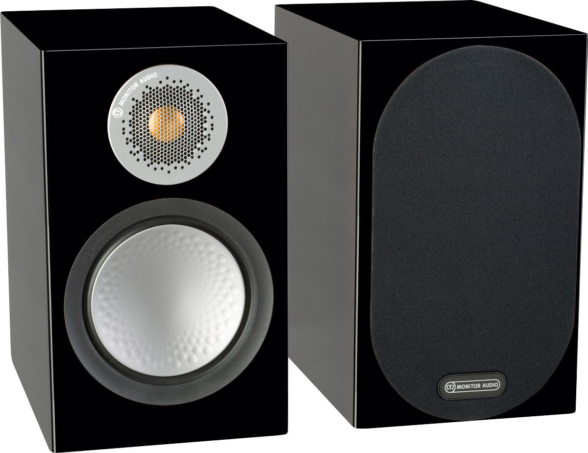 Enceintes compactes Monitor Audio Silver 50 Noir laqué