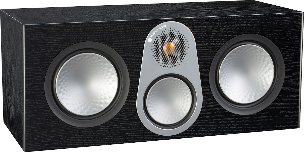 Enceintes centrales Monitor Audio Silver C350 Bois noir