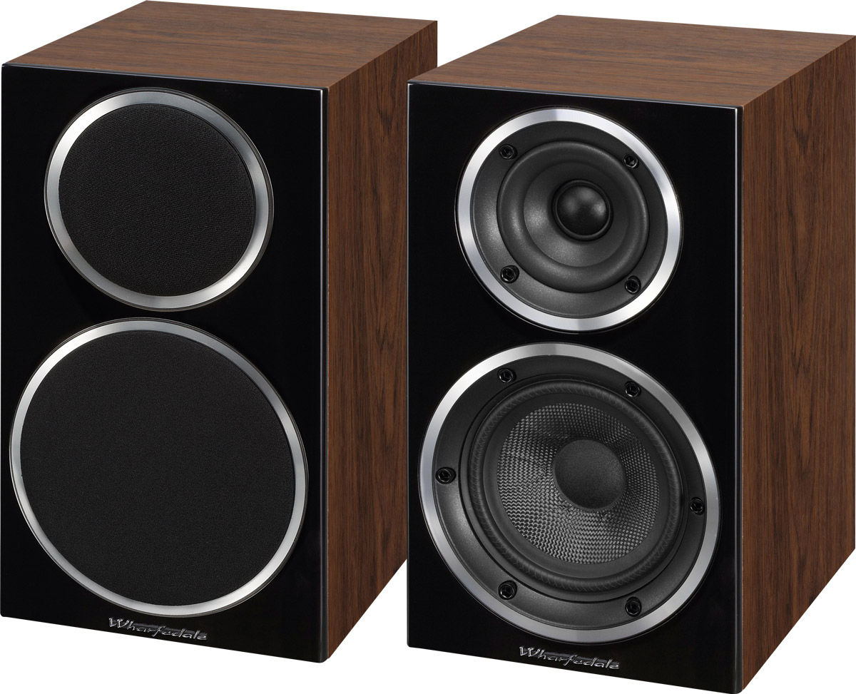 Wharfedale Diamond 230 - Enceintes Colonnes Noir, Noyer