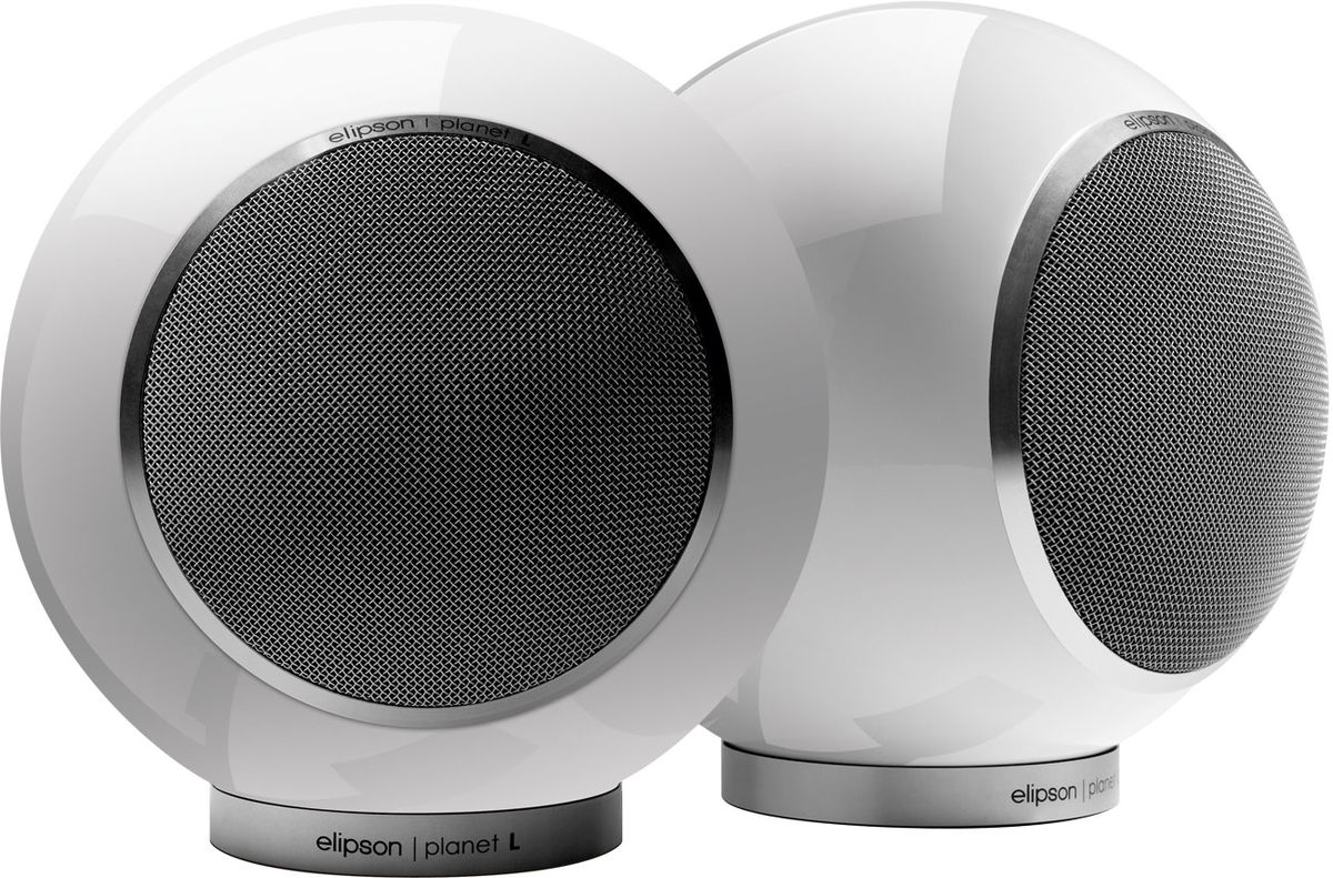 Enceintes compactes Elipson Planet L Blanc laqué (la paire)