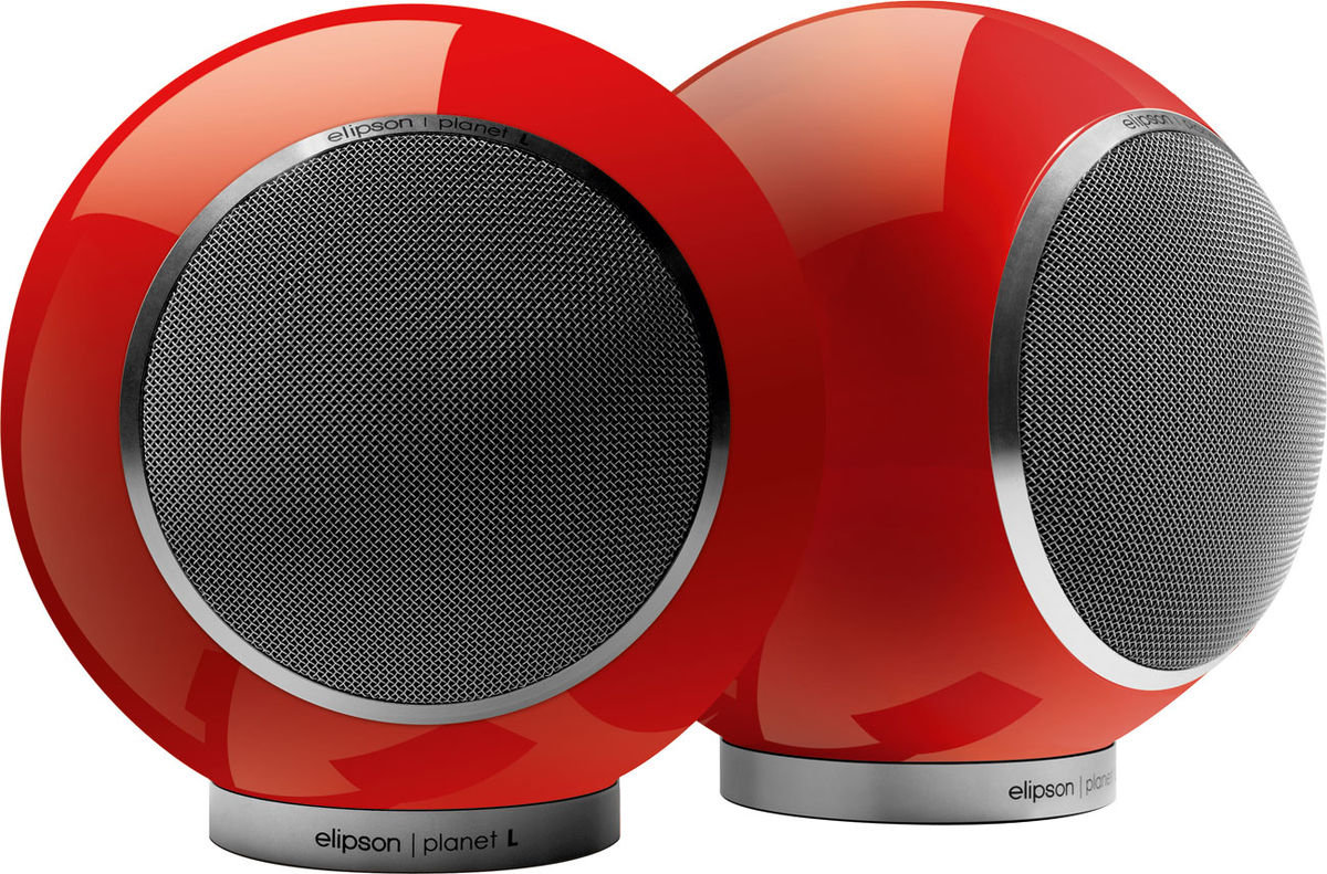 Enceintes compactes Elipson Planet L Rouge (la paire)