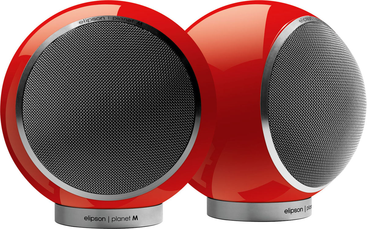 Enceintes centrales Elipson Planet M Rouge (la paire)