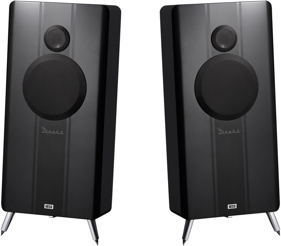 Enceintes colonne Heco Direkt Noir (la paire)
