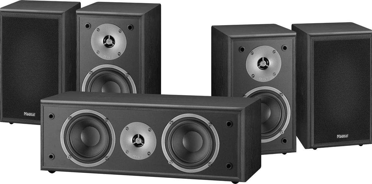 Packs d'enceintes grand spectacle Magnat Monitor Supreme 102 Noir HC 5.0