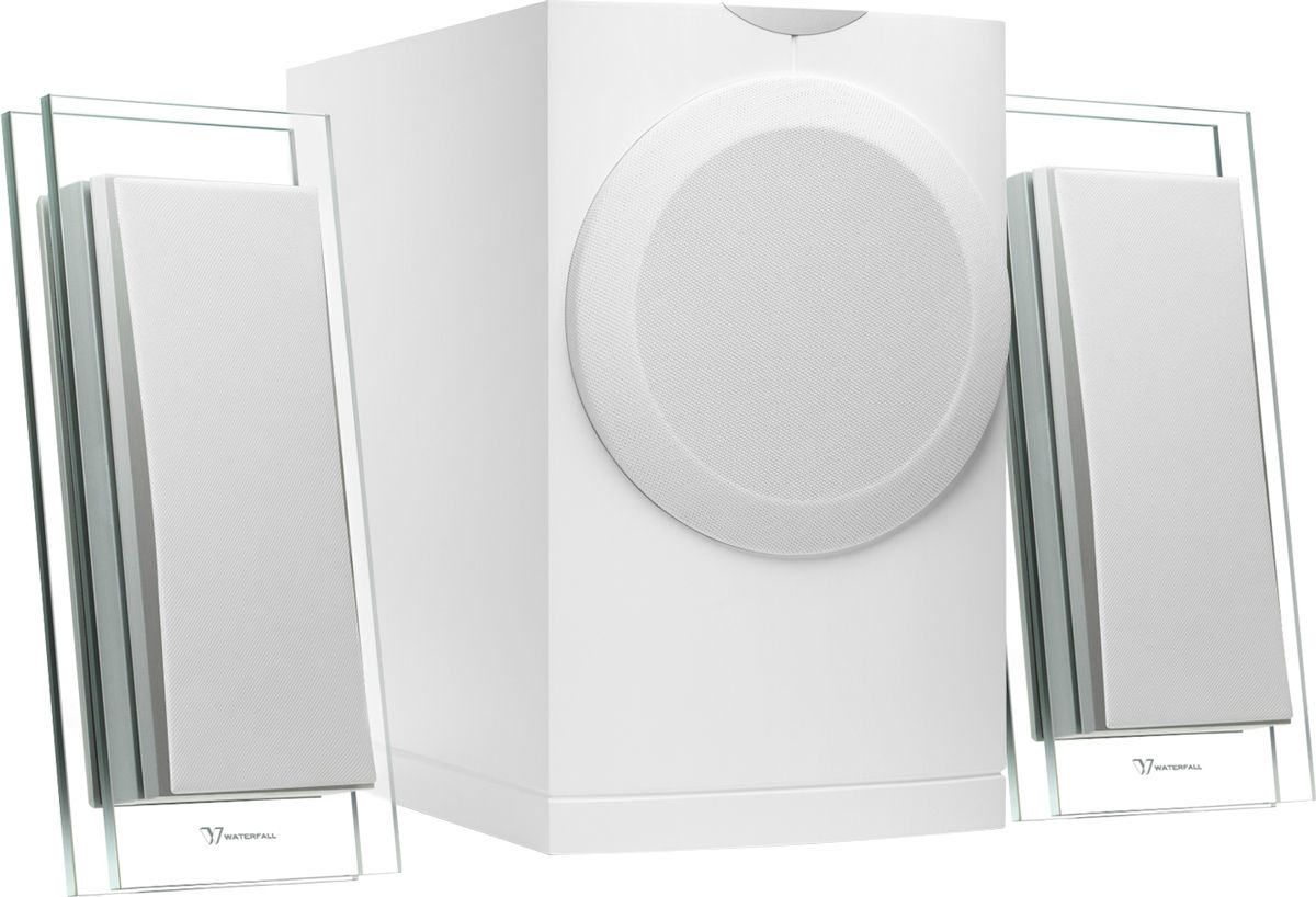 Packs d'enceintes compactes Waterfall Elora Evo L/R Blanc (à l'unité)