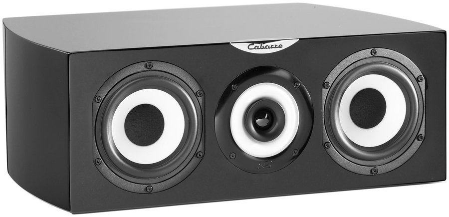 Enceintes centrales Cabasse MC40 Cabrera Noir laqué