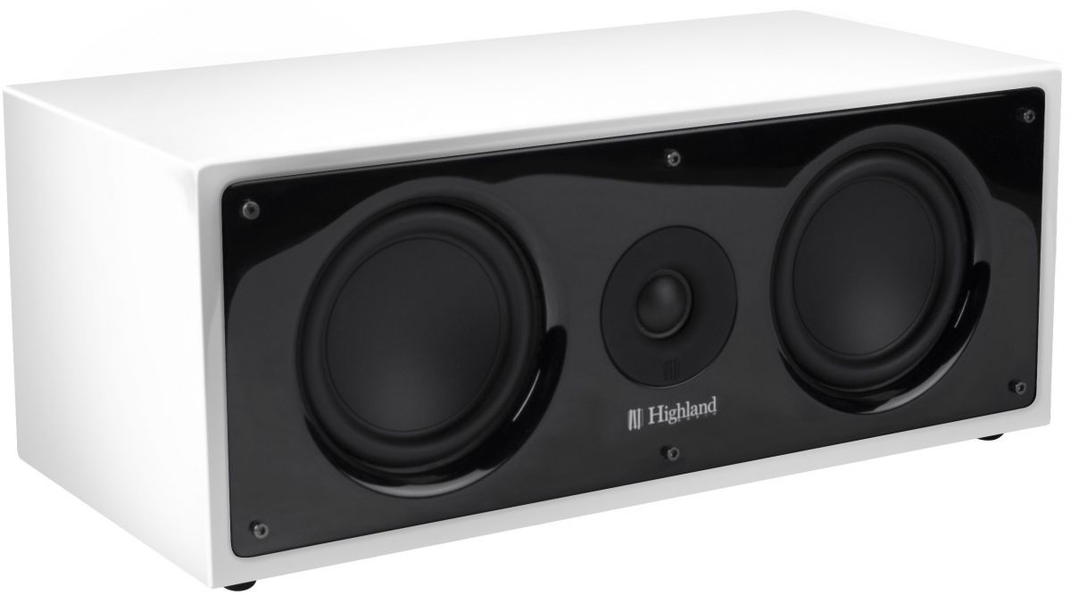 Enceintes centrales Highland Audio Dilis 440C Blanc laqué