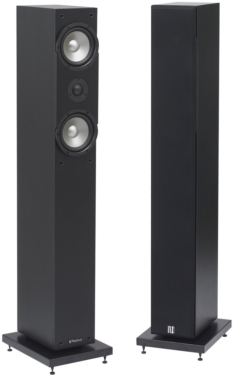 Enceintes colonne Highland Audio Aingel 3205 Bois noir