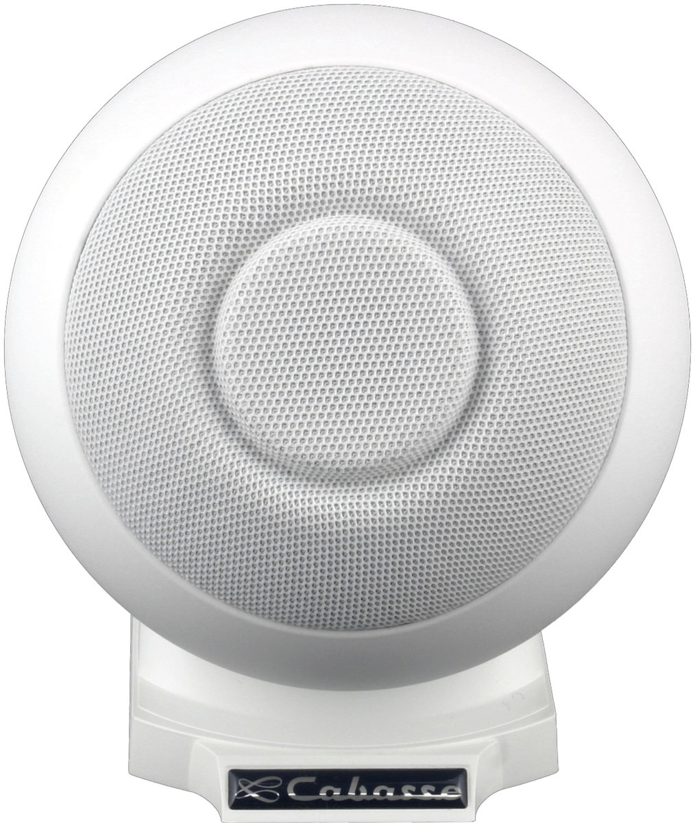 Enceintes satellites Cabasse iO2 Blanc laqué sur socle