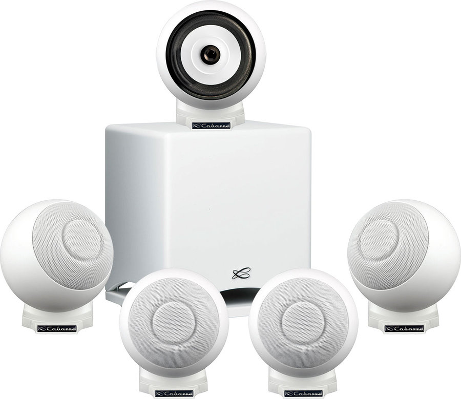 Packs d'enceintes compactes Cabasse iO2 System Blanc