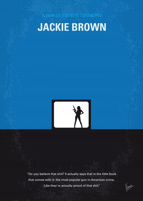 Accessoires home-cinéma Displate Quentin Tarantino's Jackie Brown