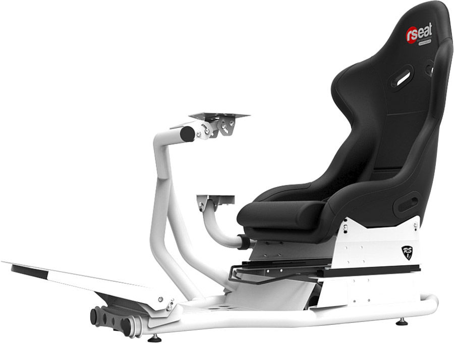 Accessoires home-cinéma rSeat RS1 Siège Noir Structure Blanc