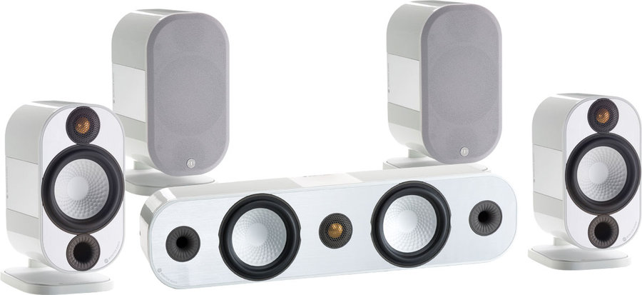 Packs d'enceintes compactes Monitor Audio Apex System Blanc