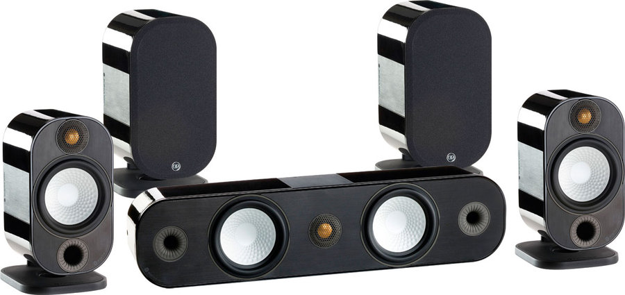 Packs d'enceintes compactes Monitor Audio Apex System Noir