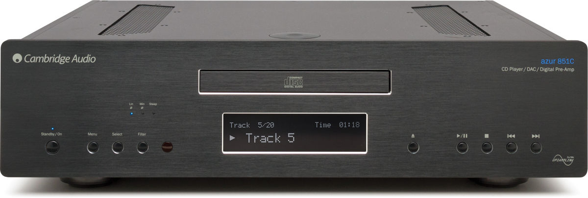 Lecteurs CD Cambridge Azur 851C Noir